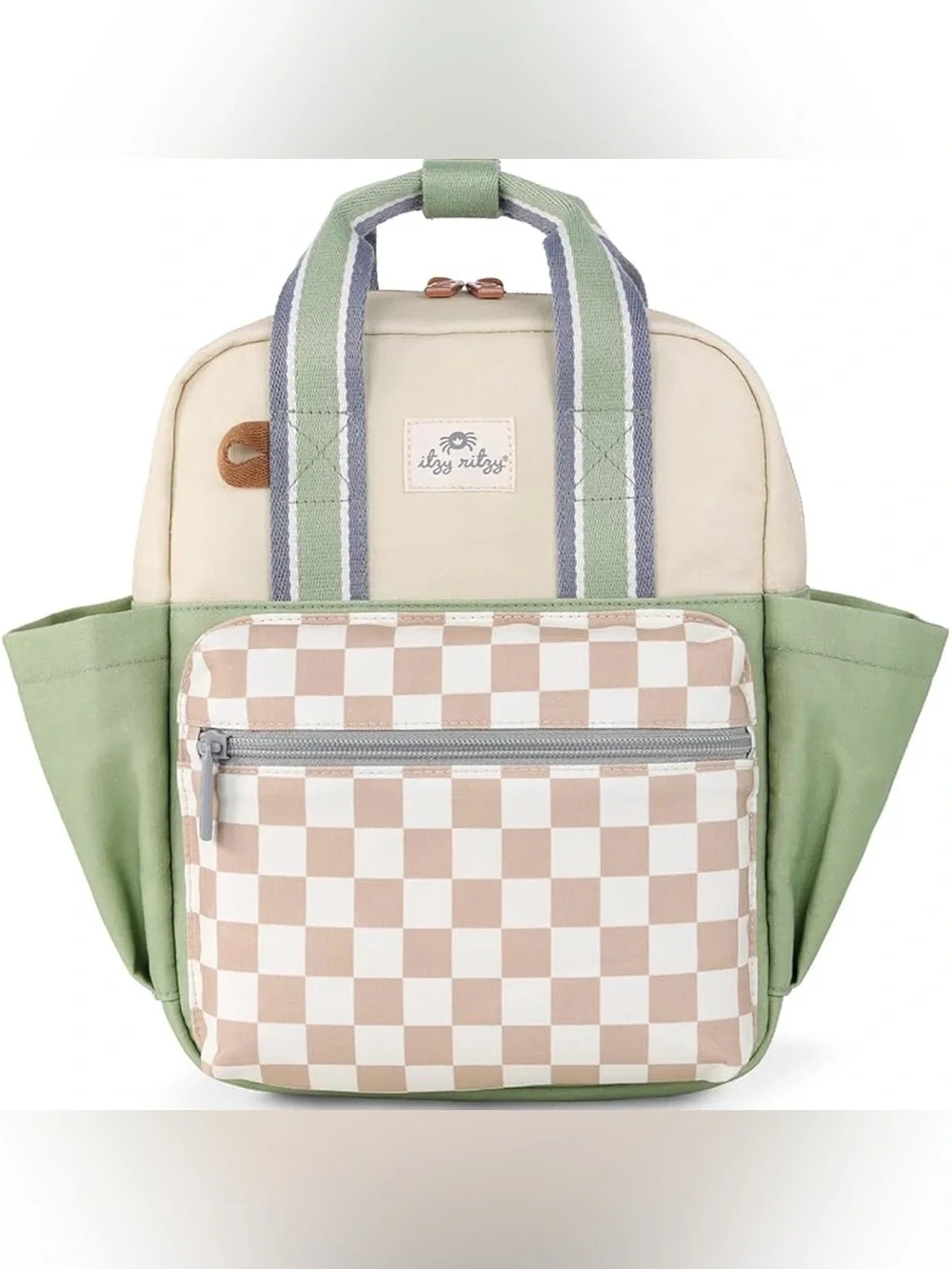 Itzy Ritzy Toddler Backpack, Checkerboard